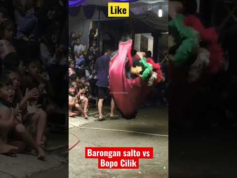 Barongan salto vs