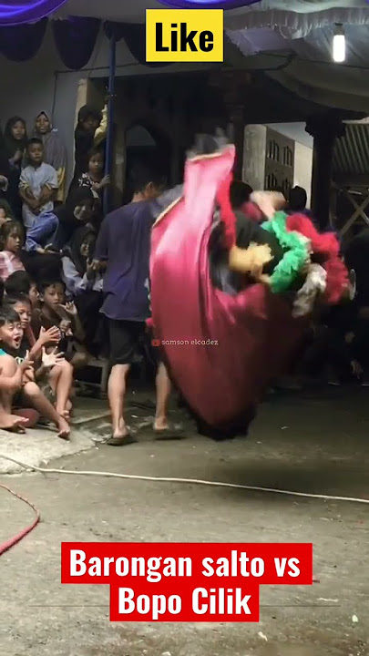 Barongan salto vs Bopo Cilik versi dj sikok bagi duo