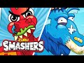 SMASHERS Dino Ice Age Episode Four! | Freezingly Cool Series 3! | SMASHERS! | Toys For Kids!