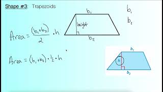 Chapter 7, Lesson 3 Area of Trapezooids