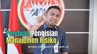 Panduan Pengisian Manajemen Risiko