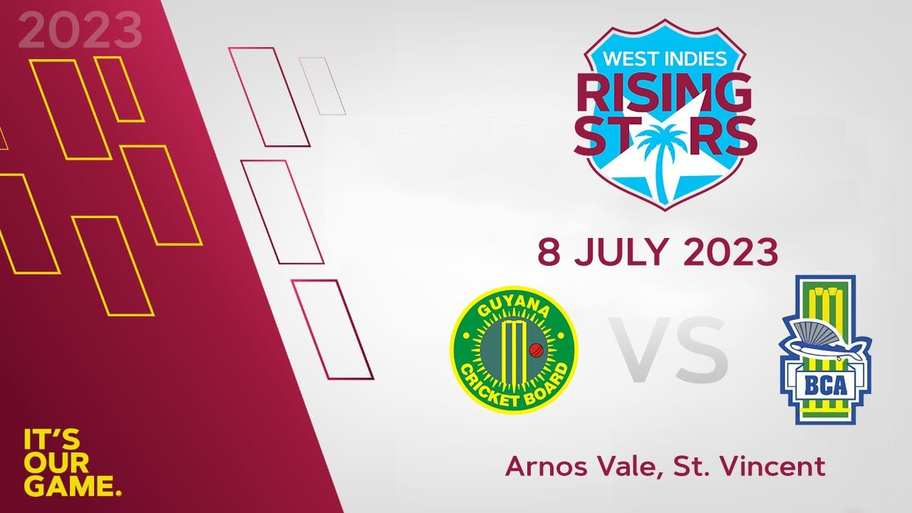 Guyana v Barbados | CWI Men’s Under 19 50-over Championships 2023 - YouTube