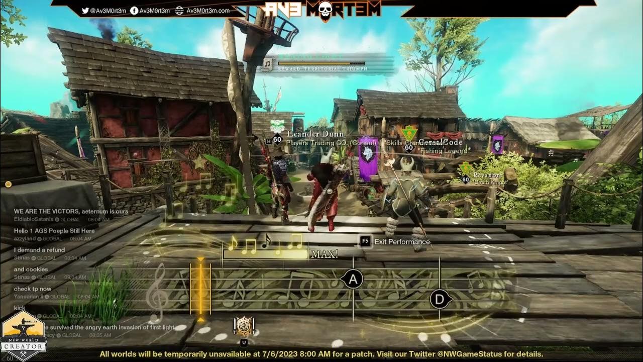 newworldmmo The Final Moment Of First Light Valhalla YouTube