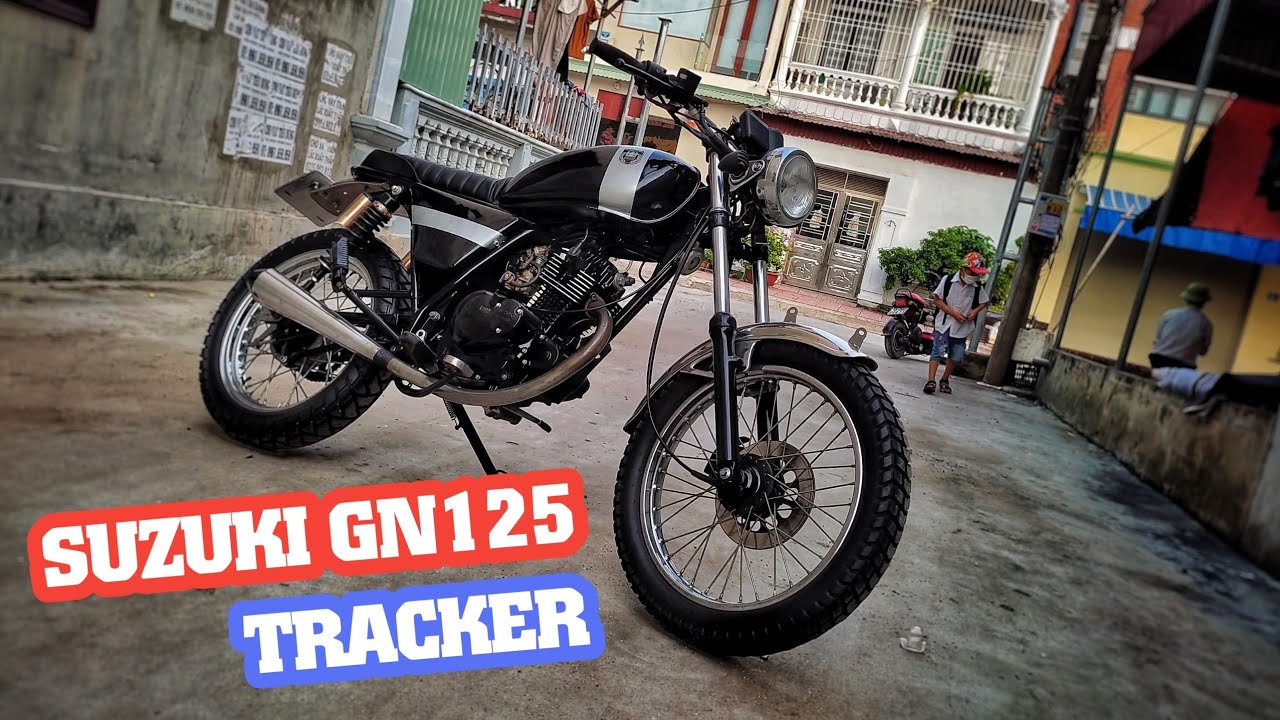 Suzuki Gn125 up Tracker 200cc  5giay