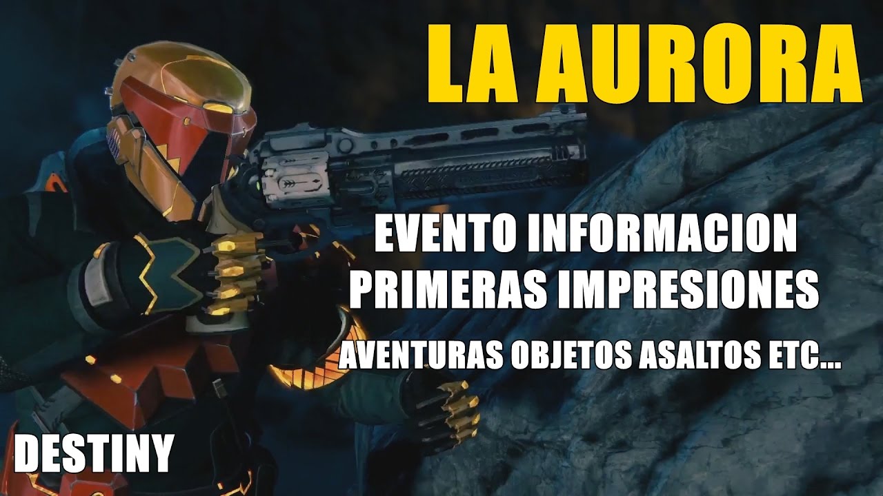 Destiny LA AURORA EVENTO NAVIDEÑO | PRIMERAS IMPRESIONES AVENTURAS Y ...