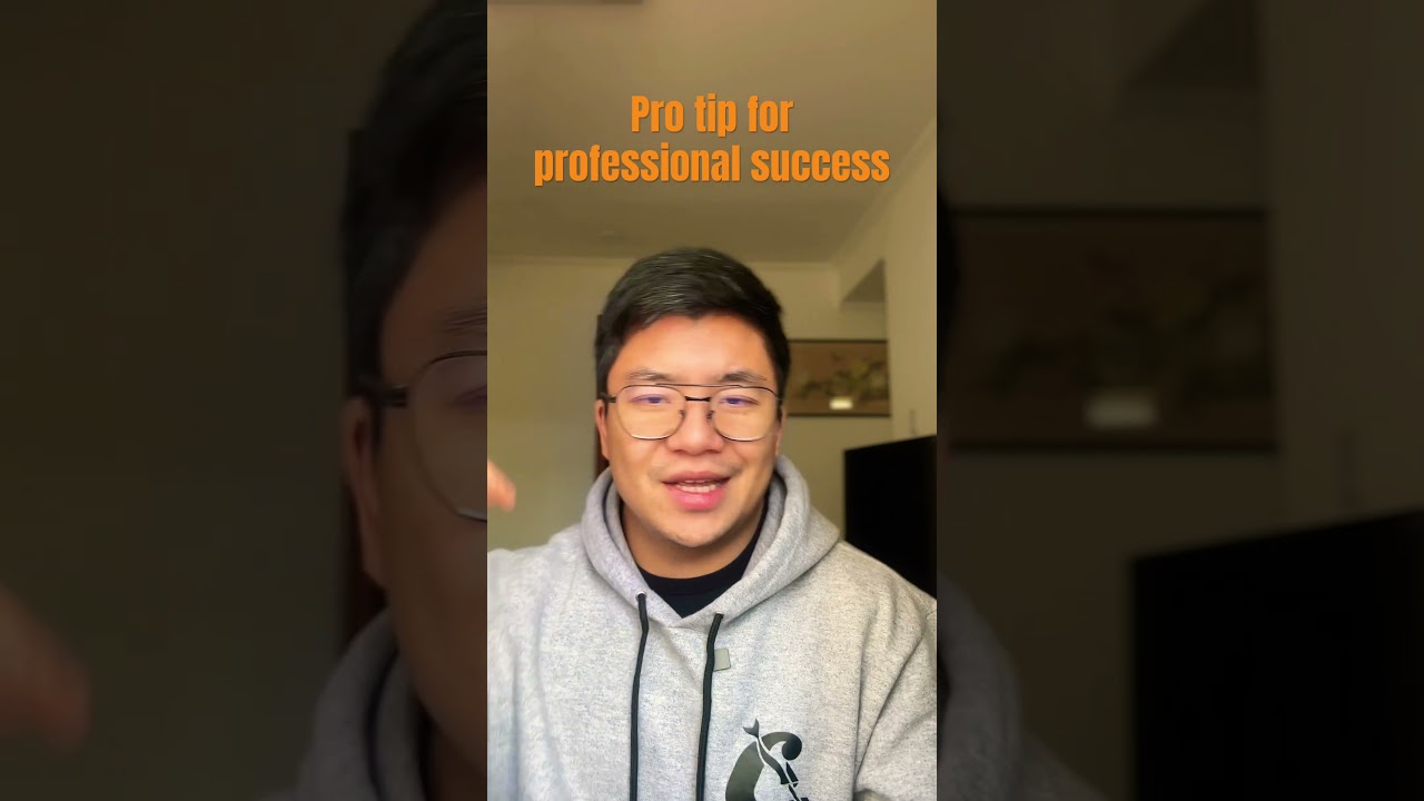 Successful career depends on it…