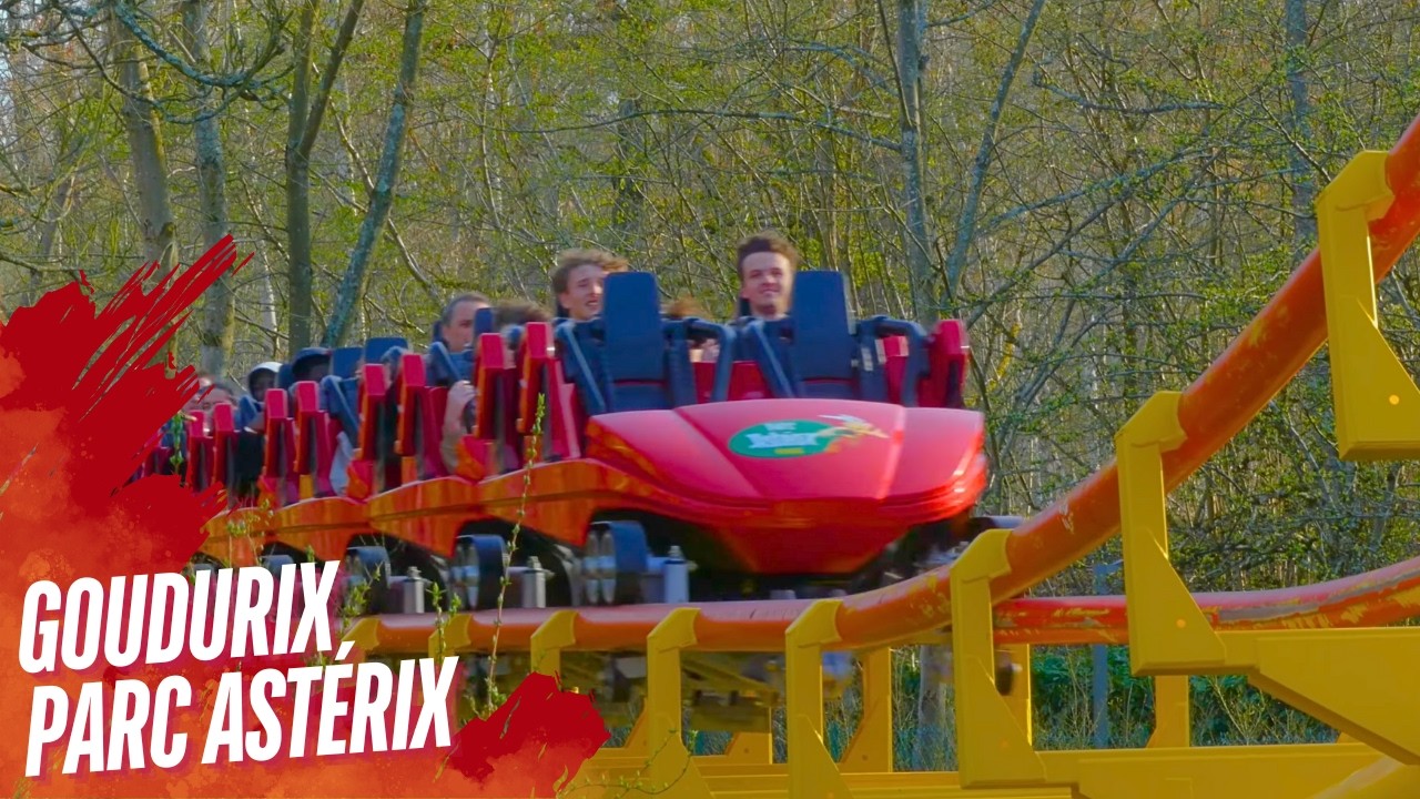 🎡Off ride GOUDURIX (nouveaux trains) - Parc Astérix