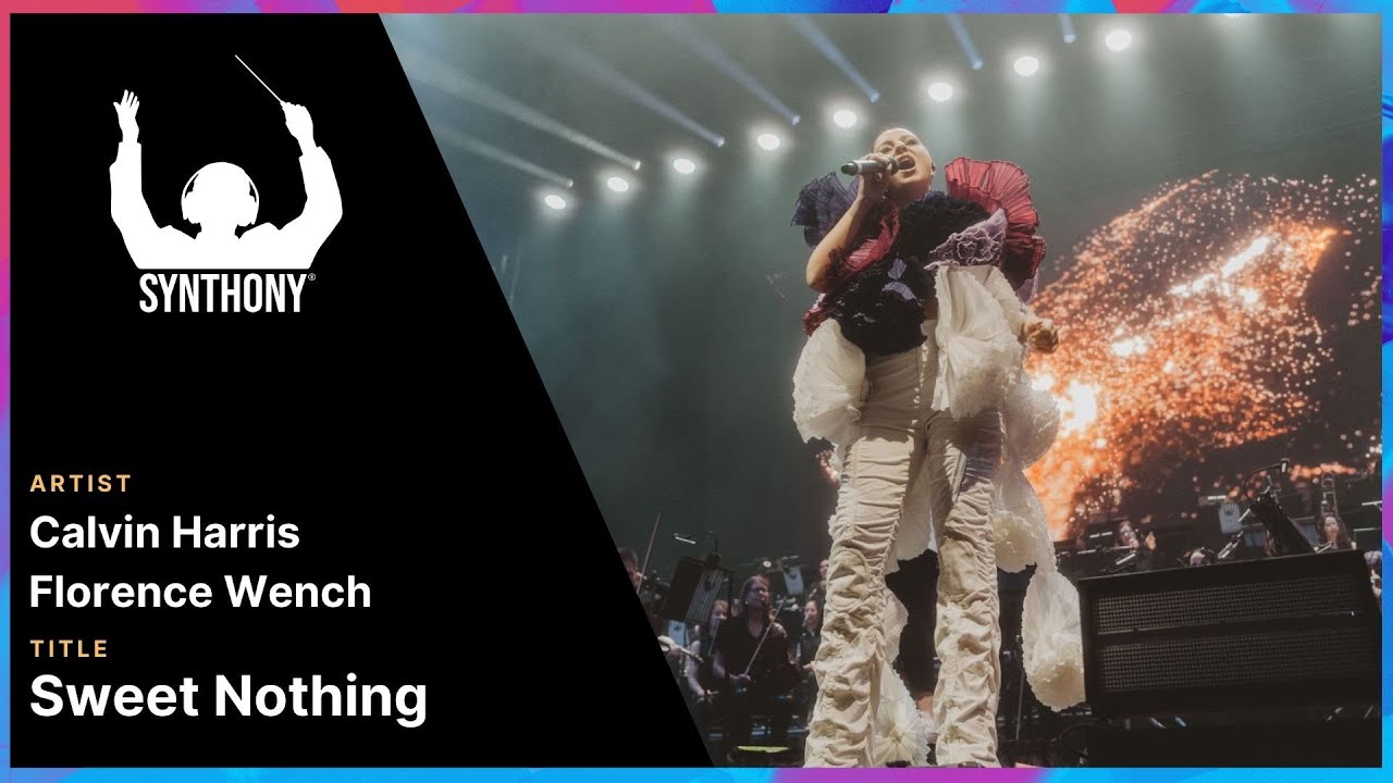 SYNTHONY – Calvin Harris & Florence Wench ‘Sweet Nothing’ (Live in Melbourne 2024) | ProShot 4K