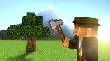 EXPLODING TREE TRAP! - Minecraft Tutorial