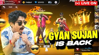 GyanGaming is Back Free Fire Live