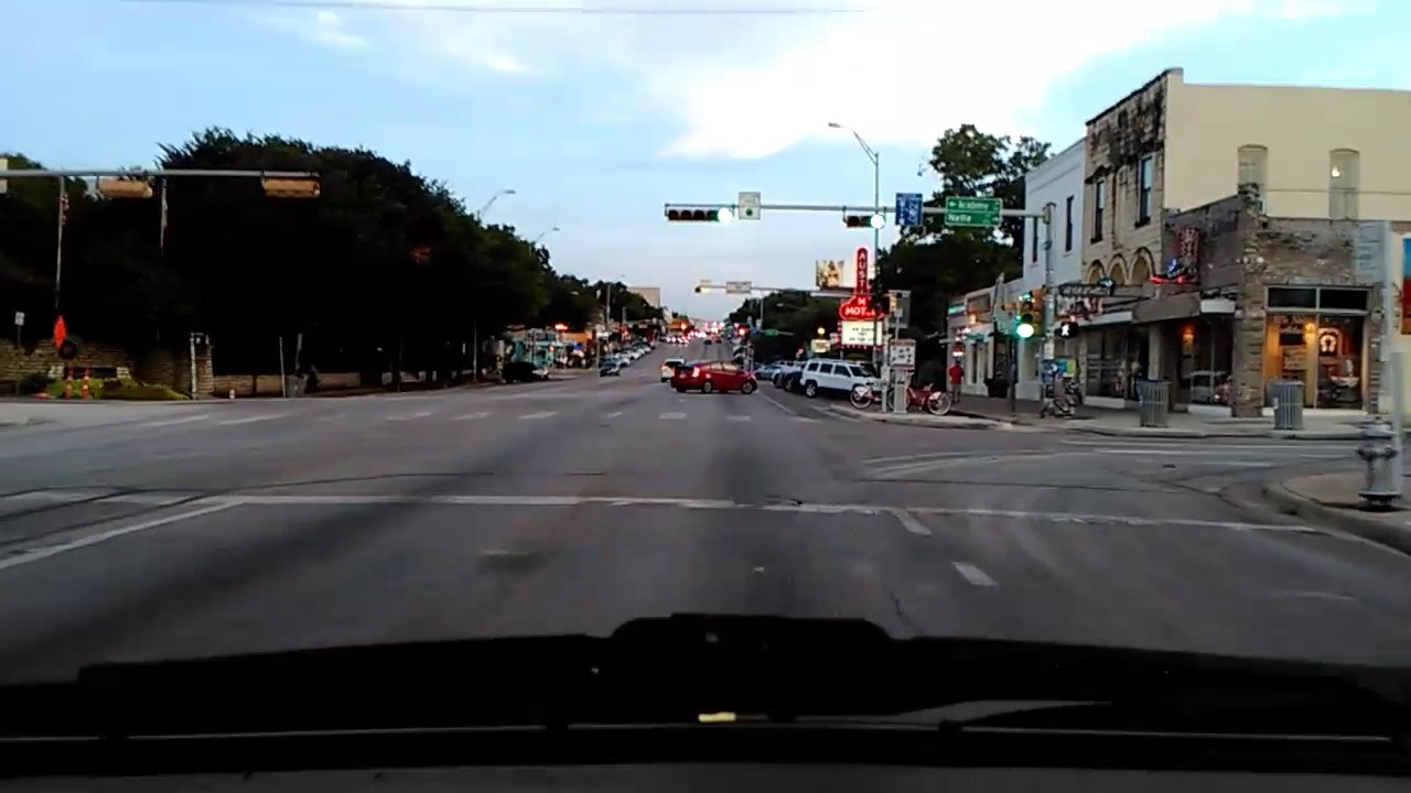 Barton Springs Road, Riverside Drive, & So. Congress Avenue in Austin