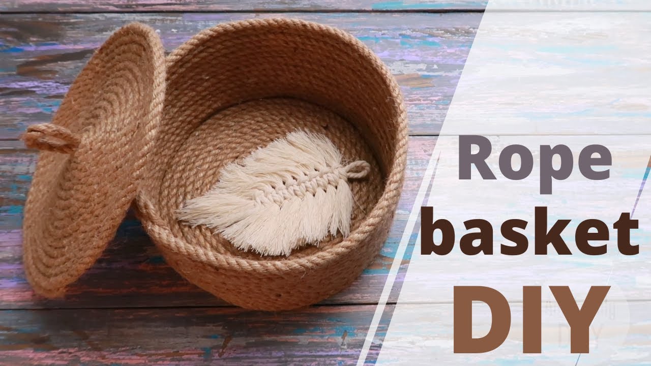 Make Your Own DIY Rope Basket Bag Kit – La Basketry