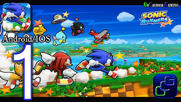 Sonic Runners Android iOS Walkthrough - ソニックランナー Gameplay Part 1 - Episode 1