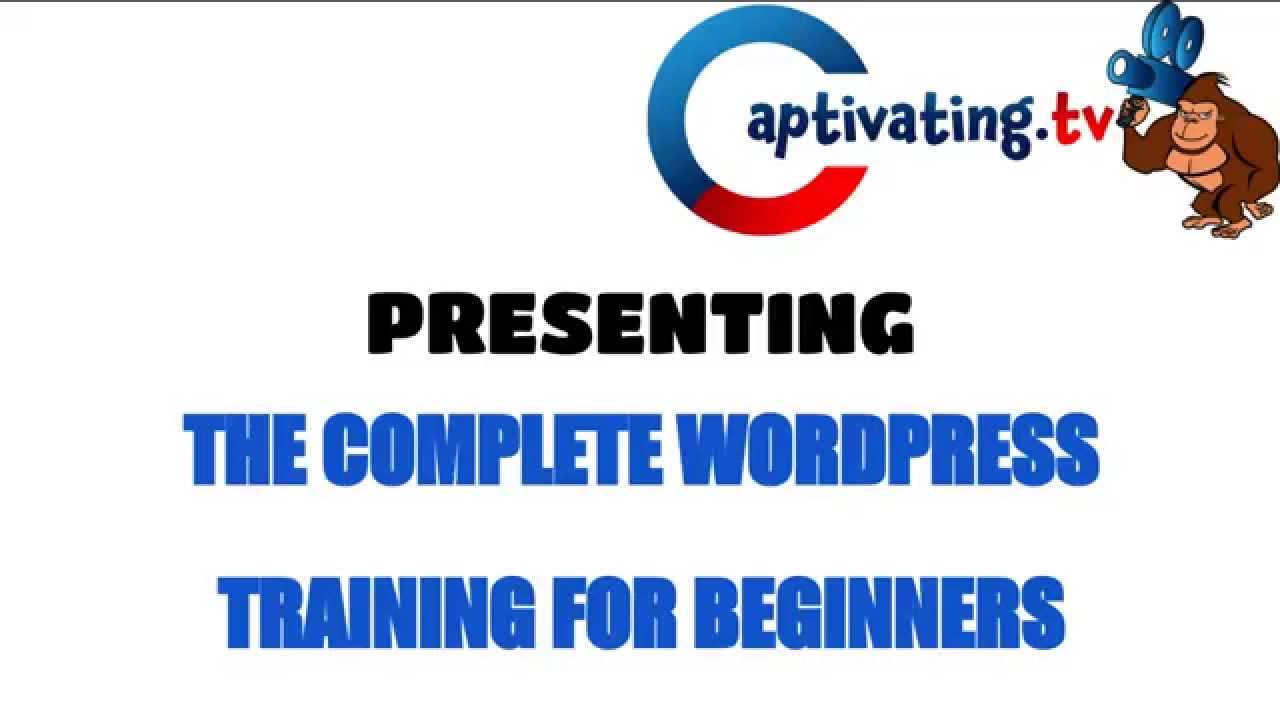 The Complete Wordpress Training Course For Dummies