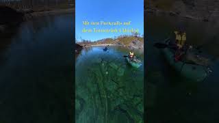 Mit Den Packrafts Auf Dem Torneträsk Abisko