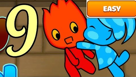 Redboy and Bluegirl Easy Level 9 In Light Temp Maze Android Walkthrough