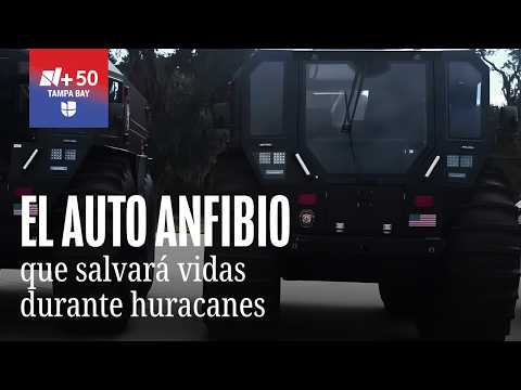 Hillsborough mejora respuesta a huracanes y adquiere vehículo anfibio de rescate