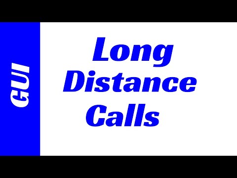 11.07 Long Distance