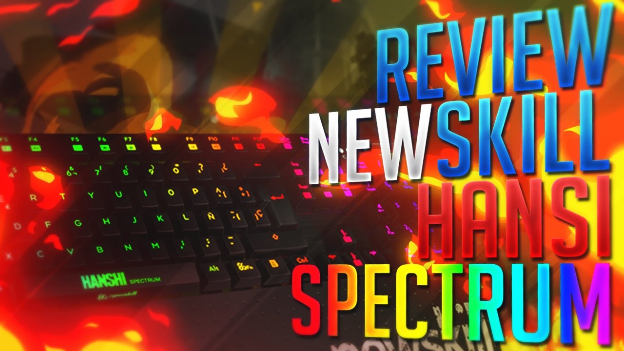 Newskill Hanshi Spectrum Mechanical Gaming Keyboard Black Newskill Hanshi Spectrum Mechanical Gaming Keyboard Black