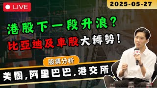 【RON直播🔴Part1】港股回到重點支持位，將迎來下一段升浪？比亞迪及車股危險將至？｜美團、阿里巴巴、港交所最新分析｜#股票教學 #期指 #爆升股 #388 #1211 #3690 #9988