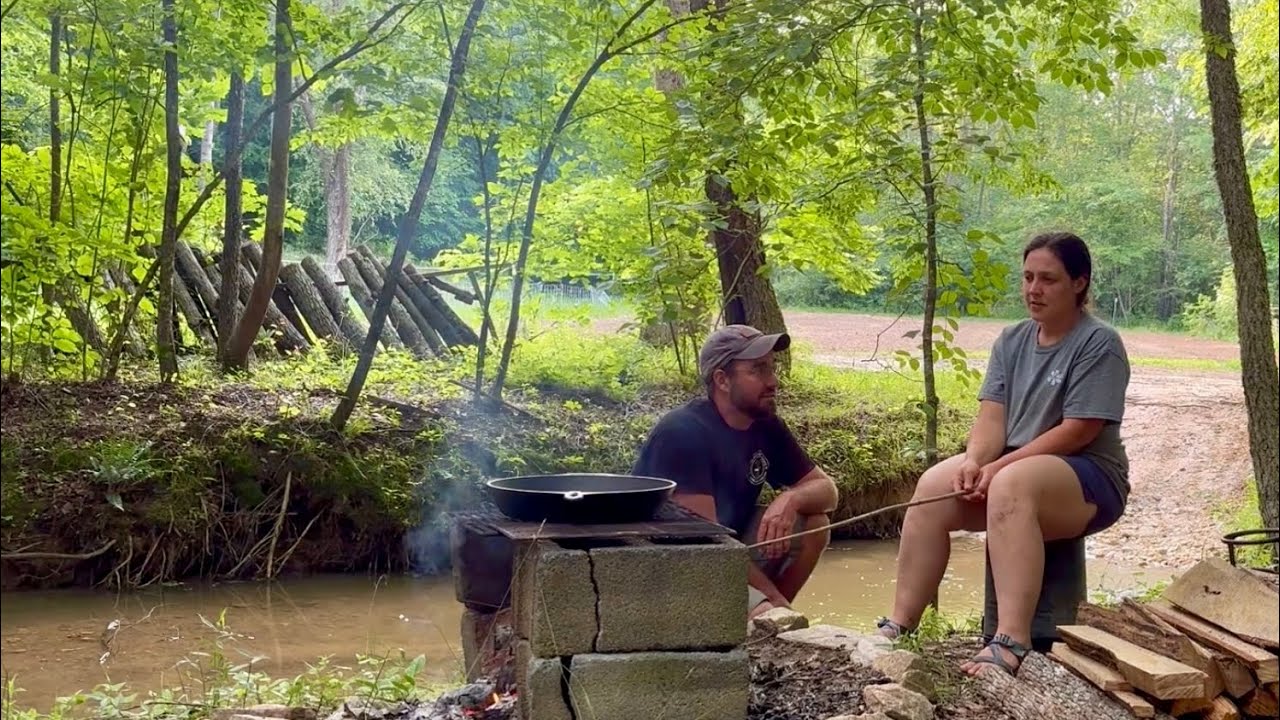 The Weather is Just Right || Mowing Hay + Supper By the Creek || June 2025