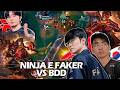 NINJAKIWI JOGOU COM O T1 FAKER vs KT BDD - SAGA TOP 1 KR