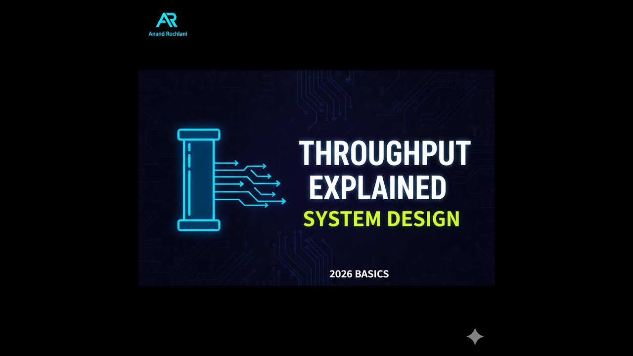 Throughput Explained: System Design for Beginners (2026) - YouTube