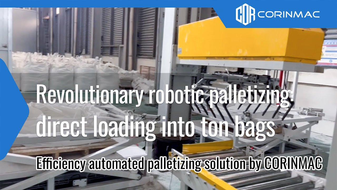 Revolutionary Automatic Column Palletizer: Direct Loading into Ton Bags