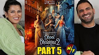 BHOOL BHULAIYAA 2 Full Movie REACTION!! | Part 5 | Kartik Aryan, Kiara Advani, Tabu | Anees Bazmee