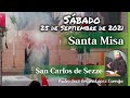 ✅ MISA DE HOY sábado 25 de Septiembre 2021 - Padre Arturo Cornejo