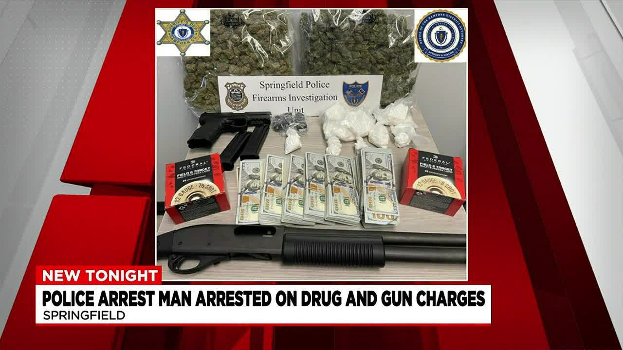 Springfield man arrested following firearms and drug trafficking ...