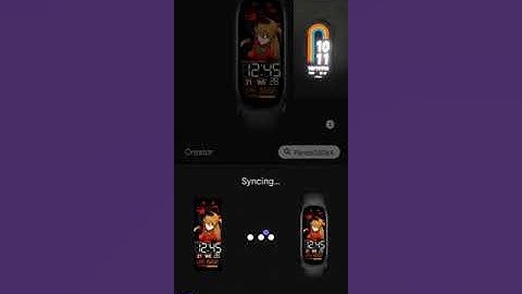 Mi Band 8 Custom Watch Faces : Sync Directly