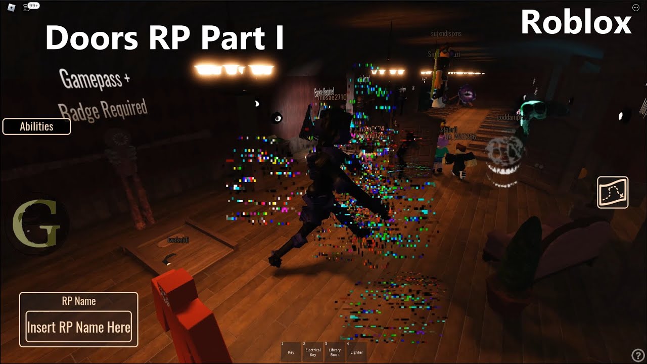 Roblox Doors RP Part I เกมส์ให้เราได้ร่วมสนุกกับการเล่นเป็นมอนสเตอร์ใน ...