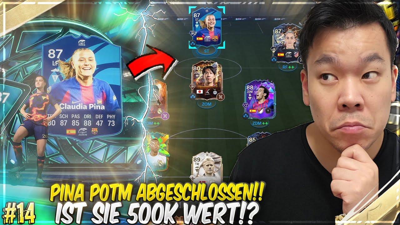 ICH HABE PINA POTM ABGESCHLOSSEN 🔥🔥 IST SIE 500K WERT!? 🤔 EAFC 26 PS5 RTG #14