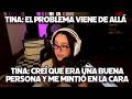 TINA LE MANDA UN MENSAJE A ALGUIEN QUE CONOCIÓ EN PERÚ QUE LA HIZO ENOJAR