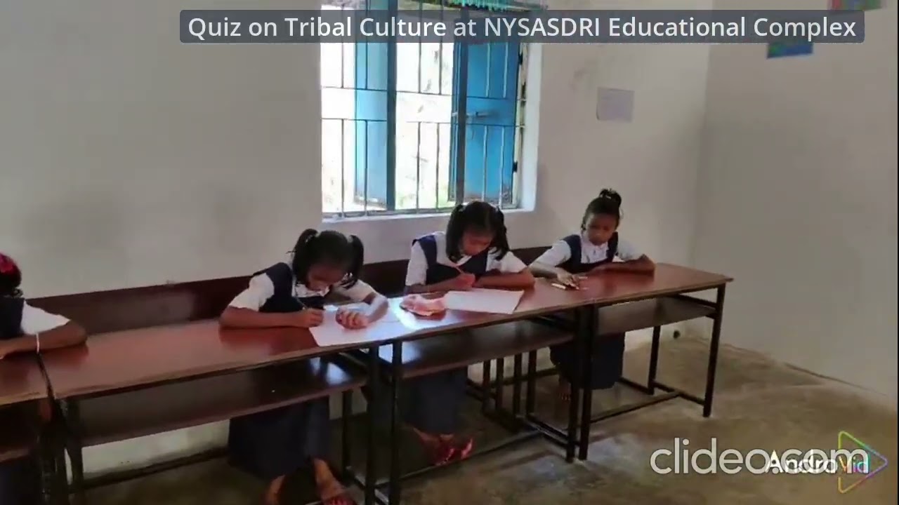 QUIZ Competition on Tribal Culture by NYSASDRI  Education Complex Rayagada, Odisha