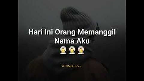 Renungkan sejenak tidak sadar mengeluarkan air mata 😭😭 sedih sumpah