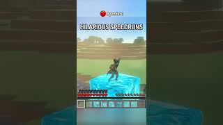 I Found The Funniest FAKE Minecraft Speedrun…