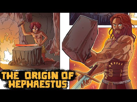 The Strange Origin of Hephaestus - The God of Forges - Greek Mythology in Comics - See U in History