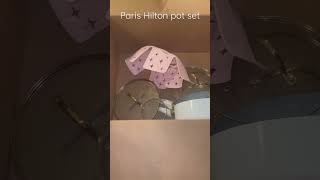 Unboxing My Paris Hilton Pot Set