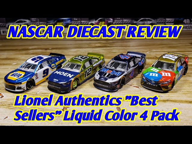 ナスカー　NASCAR Authentics liquid color 4パック Liquid Color 4 Pack?!?!| NASCAR Diecast Review ep.382 - YouTube