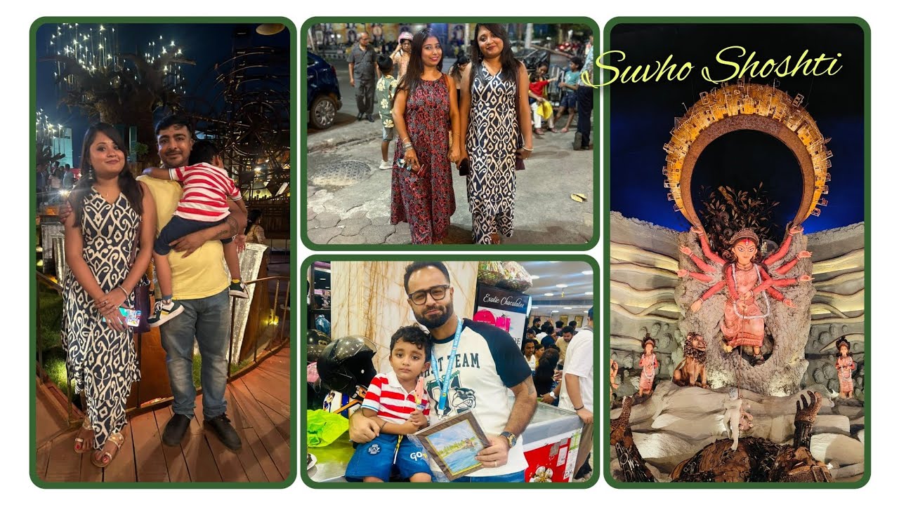 Durga Puja 2024 | Subho Shoshti | Ritwik's Birthday Celebration Part 1