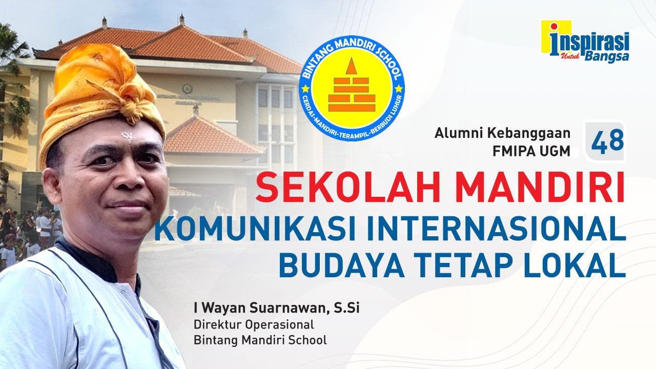 CODING, BAHASA NGGRIS, DAN MANDARIN (Alumni Kebanggaan FMIPA UGM - 48)