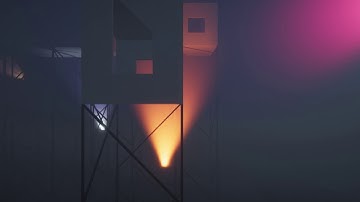 Unity HDRP volumetric lighting test Side clip 2019 06 17 23h40m
