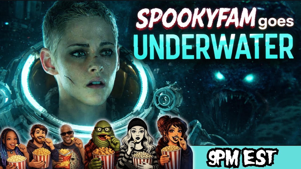 SpookyFam Goes Underwater!