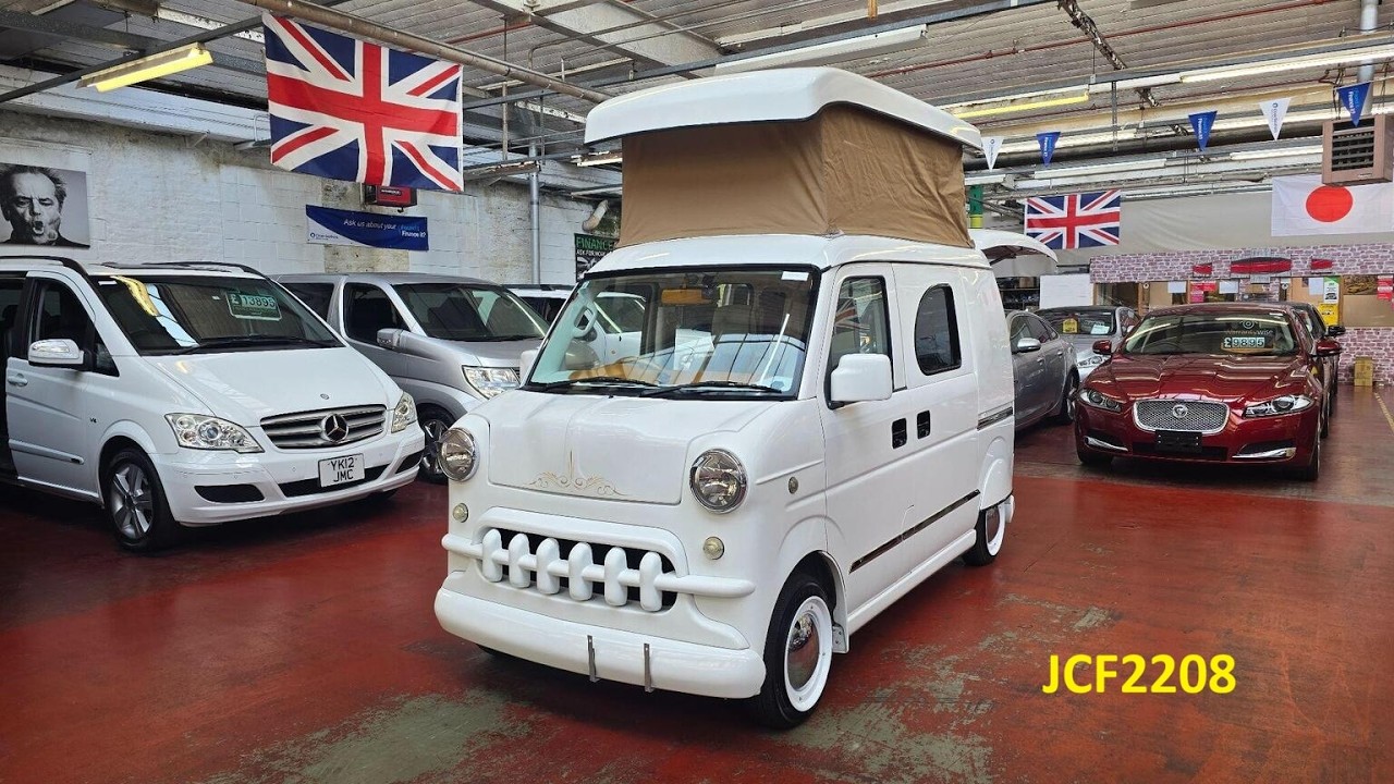 JCF2208) SUZUKI EVERY / CHEVY MICRO CAMPER 2013 660CC POP UP ROOF