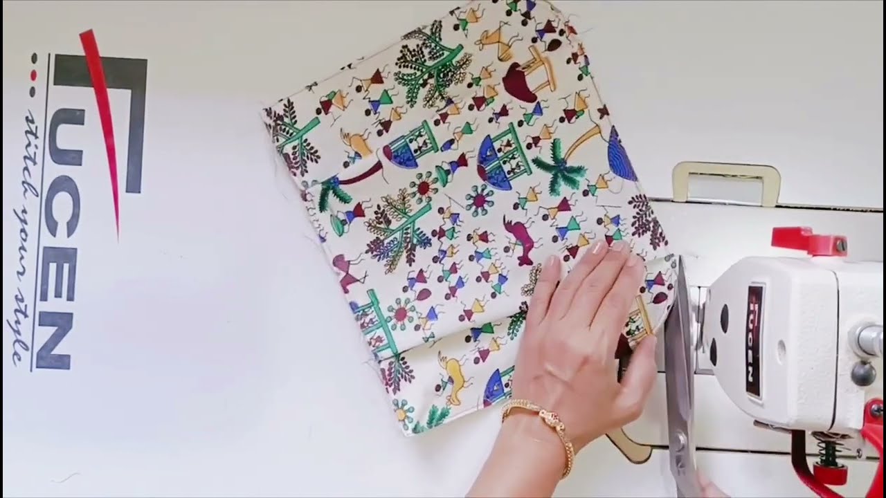 Handbag making at home with cloth/bag banane ka tarika/bag cutting and stitching 