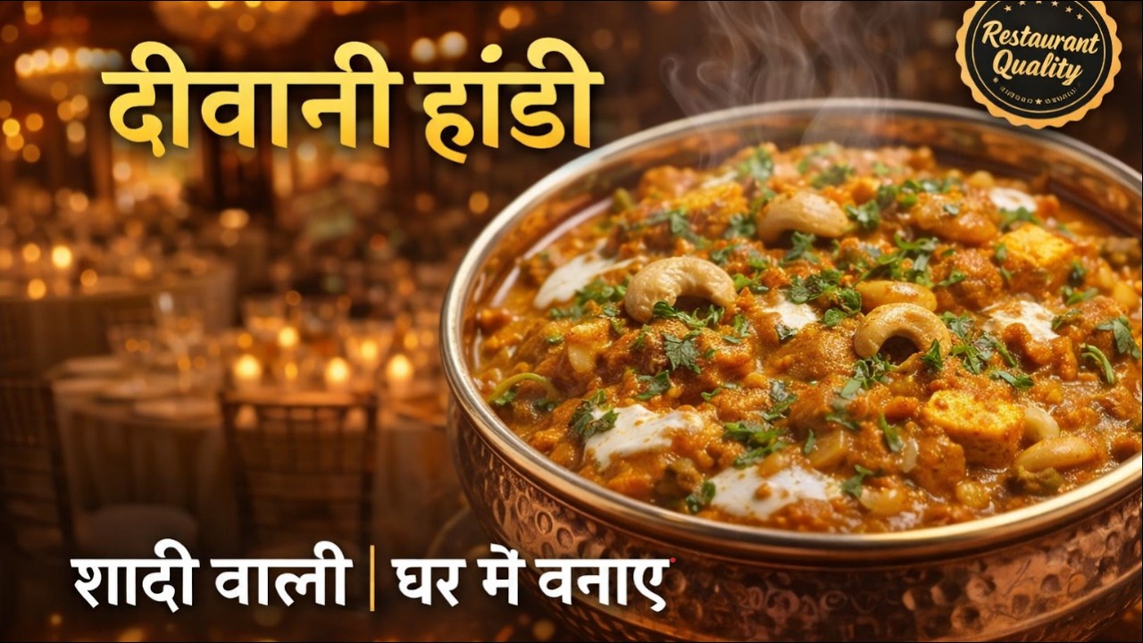 दीवानी हांडी बनाई इतनी शाही कि गेस्ट पूछे - कहाँ से Order की? Rasoiyaa