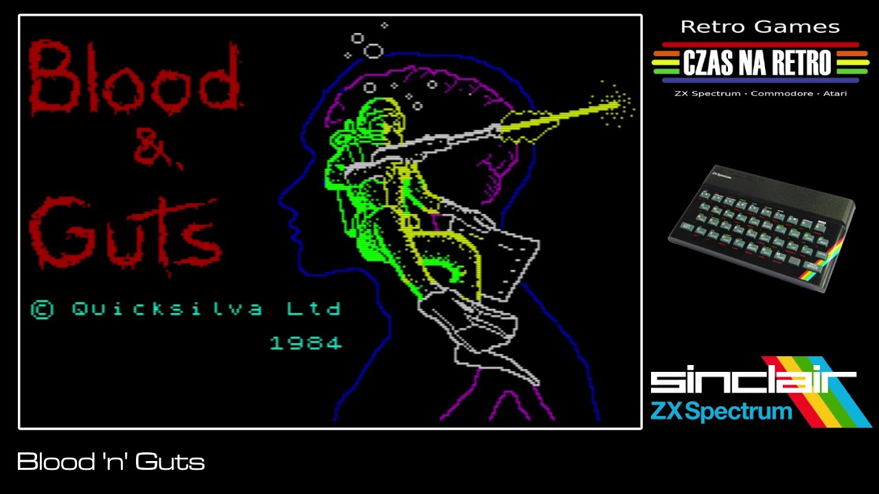 Blood 'n' Guts - ZX Spectrum - YouTube