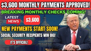 BREAKING: $3,600 Monthly Payments Approved in Senate—Massive Boost for SSI &amp; SSDI!
